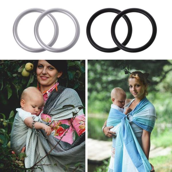 

2pcs 2inch baby carrier aluminium ring for baby sling carriers accessories
