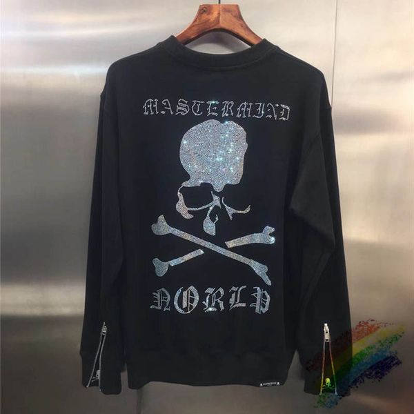 

new diamond mastermind japan sweatshirts mm men women 19fw couple lovers mastermind japan hoodie mens pullover, Black
