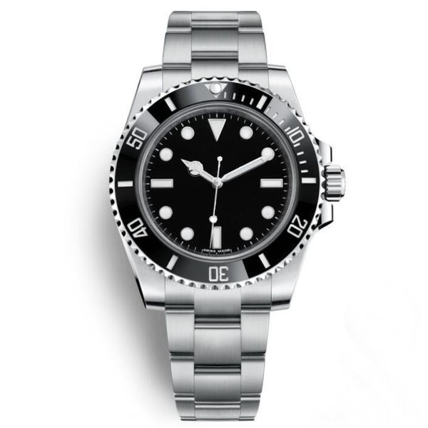 

new watches mens automatic 116610 black watches clasp ceramic bezel date stainless steel mens watches ing, Slivery;brown
