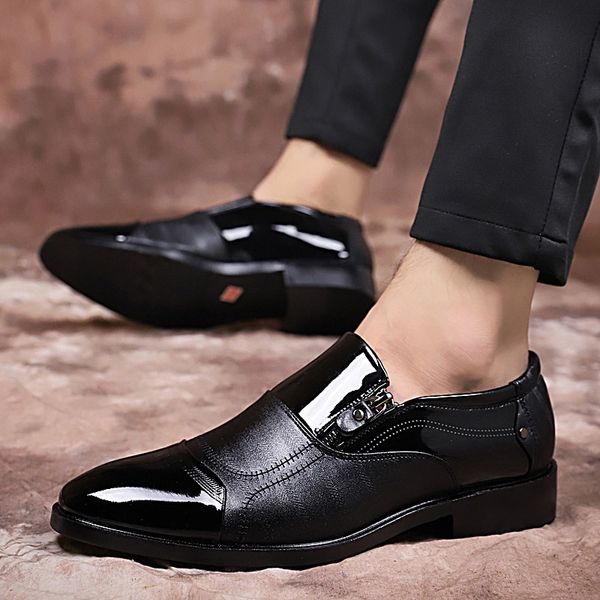 

new listing selling men's outdoor shoes low to help pointed hh-616, Black