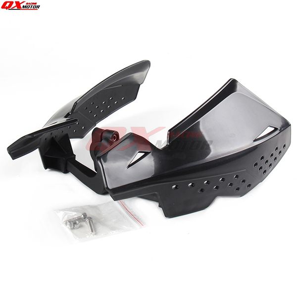

8" 22mm orange handlebar hand protector atv motorcycles handguard hand guards universal for crf yzf klx rmz