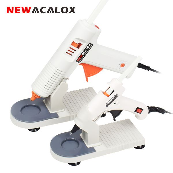 

newacalox 20w/150w glue gun eu/us 100-240v high temp glue gun 7mm/11mm melt sticks graft repair pneumatic diy tools