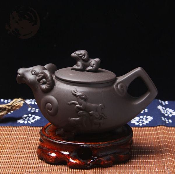 

фиолетовые пески небольшой чайник семь виды стиля xishi горшка чж п 160ml рука схватывание горшок кунг-фу керамический чайный набор чай зава