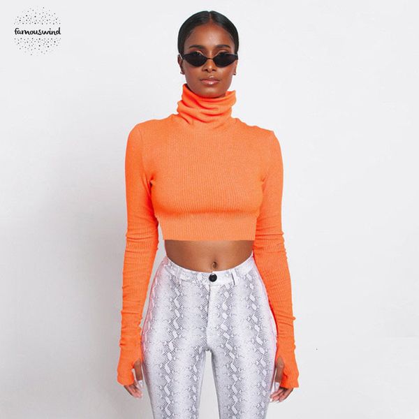 

длинные рукава зимние перчатки свитер crop top sexy женщин пуловер осень водолазка вязаная fashion party streetwear, White;black