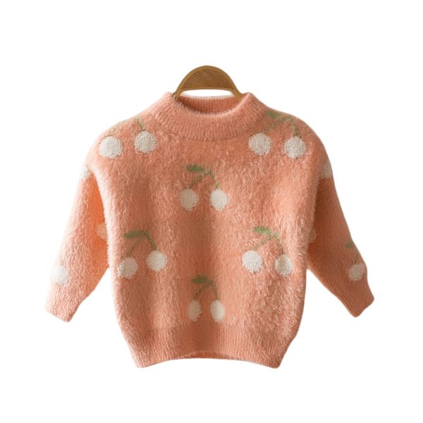 

mink velvet sweater female korean winter new female baby plus velvet warm sweater, Blue