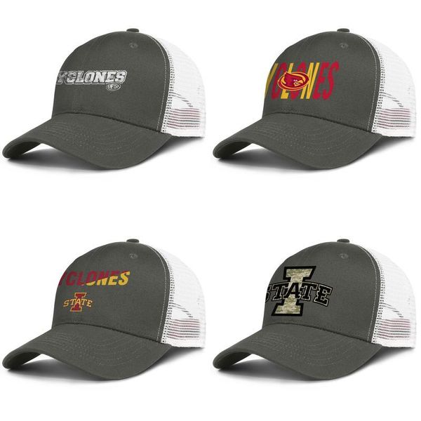 

циклоны штата айова футбол камуфляж логотип армии-зеленый мужские и женские дальнобойщик крышки стилей бейсбол дизайнер работает сетка шляпы, Blue;gray