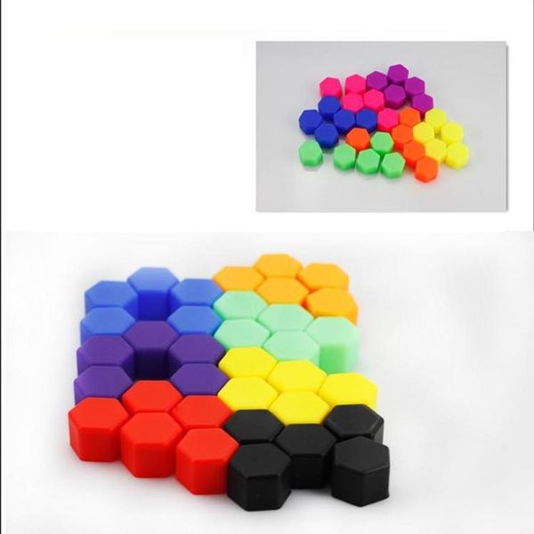 

type 1 20pcs universal car wheel screw protector tire screw cap environmental protection silicone cover car tire cap