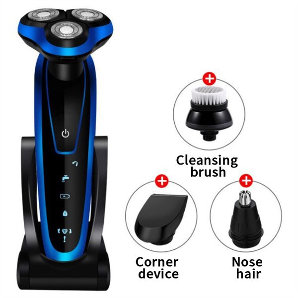 

new whole body wash electric shaver for men 3in1 electric razor usb rechargeable shaving machine barbeador shaving beard knife