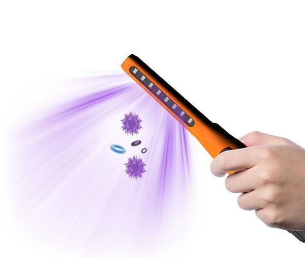 

8w ultraviolet disinfection germicidal lamp handheld uv sterilization lights bulb portable for household office travel(battery not includ