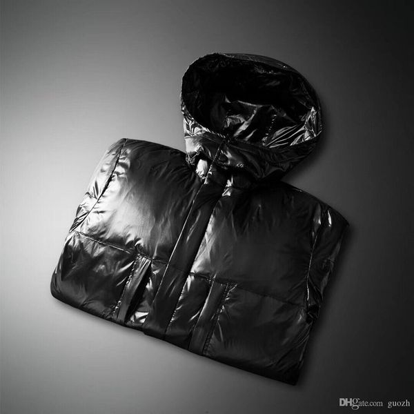 

20fw new men's and women's down jacket french design snow angel classic luxury white duck down jacket black matte surface black re