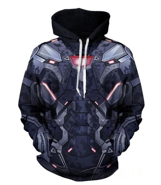 

the new 2019 movie : final battle 4 printed hoodies, thin spring and summer sports jackets for men and women, Black