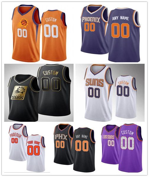 

printed phoenixsuns deandre 22 ayton 3 kelly oubre jr 20 jackson devin 1 booker 46 aron baynes 25 mikal bridges ricky 11 rubio jerseys, Black