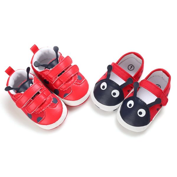 

baby boys girls patchwork design anti-slip sneakers toddler soft soled pu shoes spring baby boy cute crib shoes autumn fashion