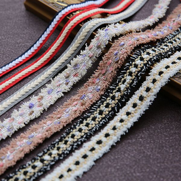 

5meter/lot 1.5-2cm small wide fragrant style lace dress accessories gold ribbon lace trim cuffs decoration diy accessories z073, Pink;blue