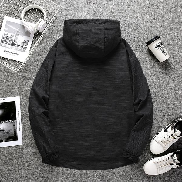 

20ss mens designer sweatshirt fashion jacket with letters light-weight casual sportswear coats clothing size s-2xl, Black;brown