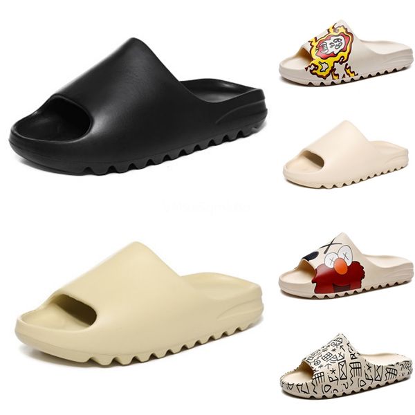 

female sandal 2020 summer flat sandals shoes round toe all-match comfort shoes for women men buckle strap breathable ladies woman#386, Black;grey