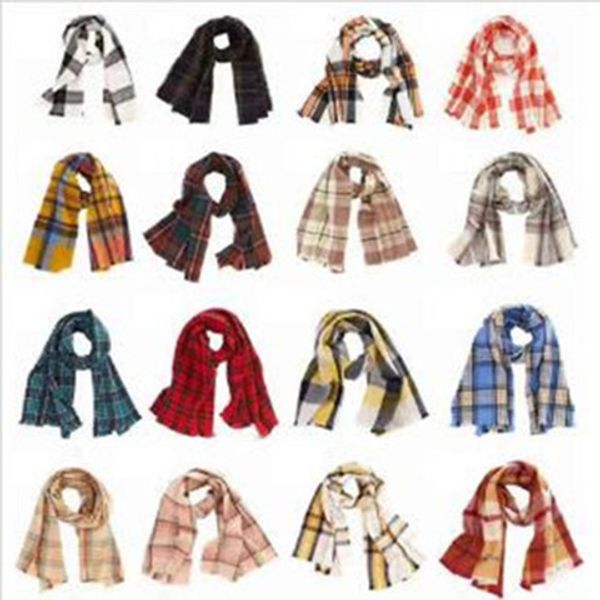 

плед шарфы шаль крупногабаритных мягкий шарф lattice кисточка пашмины проверить бахрому шейного сетка lady winter fashion шарфы кашемир wy08, Blue;gray