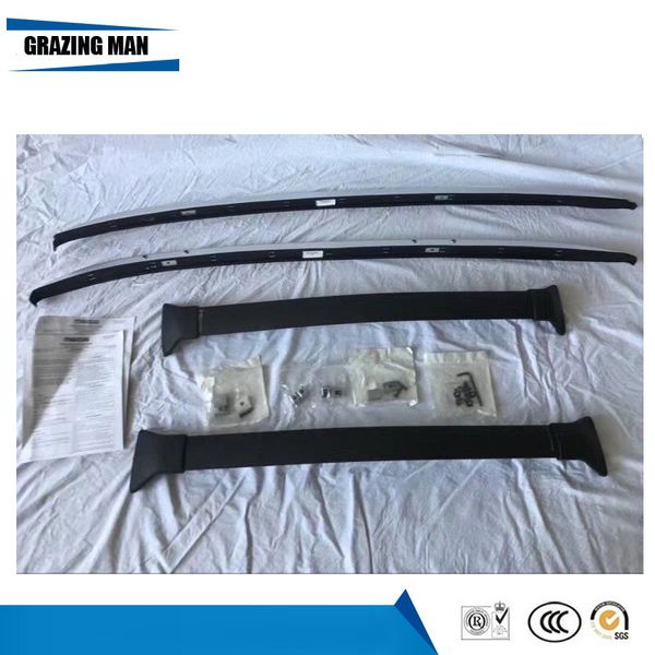 

selling aluminium alloy 4 pcs material roof rack roof rail side bar cross bar for mazda cx-3 cx3 2017 2018 17 18