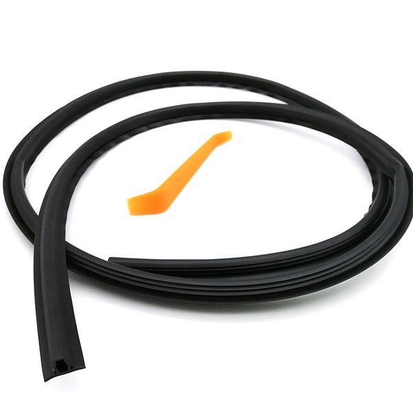 

1.6m rubber car dashboard push seal strips windscreen gap plug filler catch