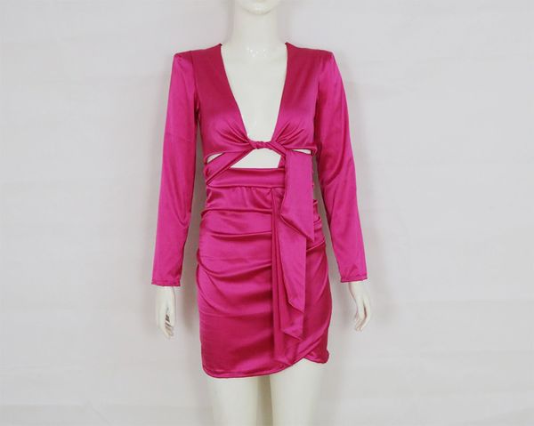 

cutout long sleeve slim dress women piece setn winter ribbed crop and skirt set matching sets woman two pieces outfits, White;black