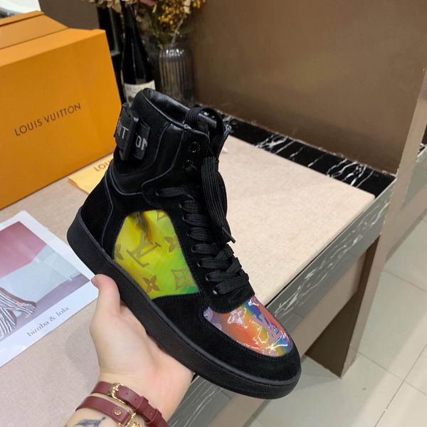 

2019a женская дышащая высокая верхняя замша повседневная обувь высокое качество ро