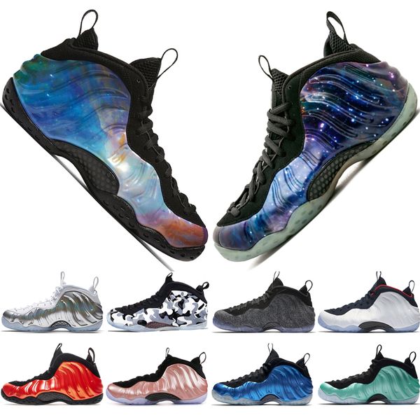 

alternate galaxy 1.0 2.0 olympic penny hardaway black gum white-out mens basketball shoes foams one men sports sneakers designer size 8-13