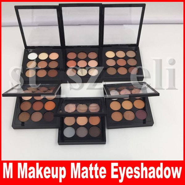 

M Eye Eye Makeup Eyeshadow X 9color Натуральные матовые атласные глаза Pro Color 9 Компактная палитра