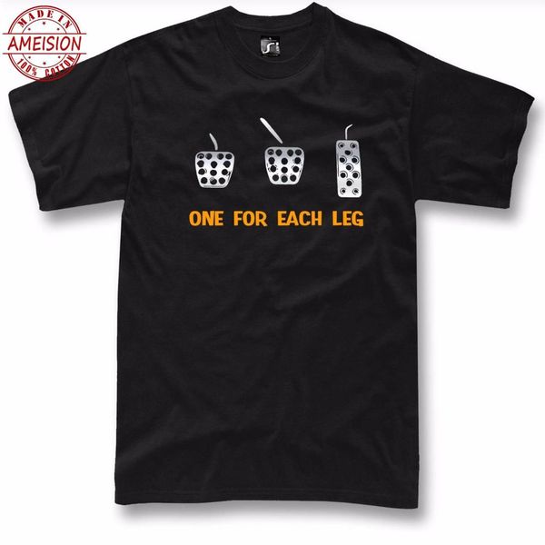

funny t-shirt clutch 3 pedals turbo rally drift jdm evo wrc petrolheads summer hip hop casual cotton tee ing, White;black