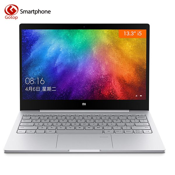 

Original 13.3 Inch Xiaomi Mi Notebook Air Quad-Core Enhanced Version Fingerprint Recognition Intel i5-8250U Windows 10 8GB+256GB