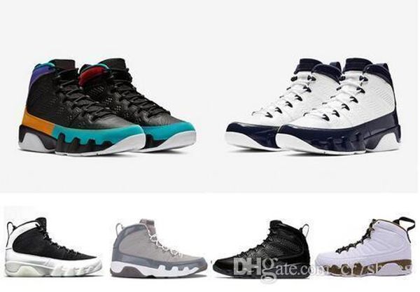 

новые unc 9 ix 9s dream it мужская баскетбольная обувь la oreo university blue bred space jam черно-красные мужские спортивные кроссовки 41