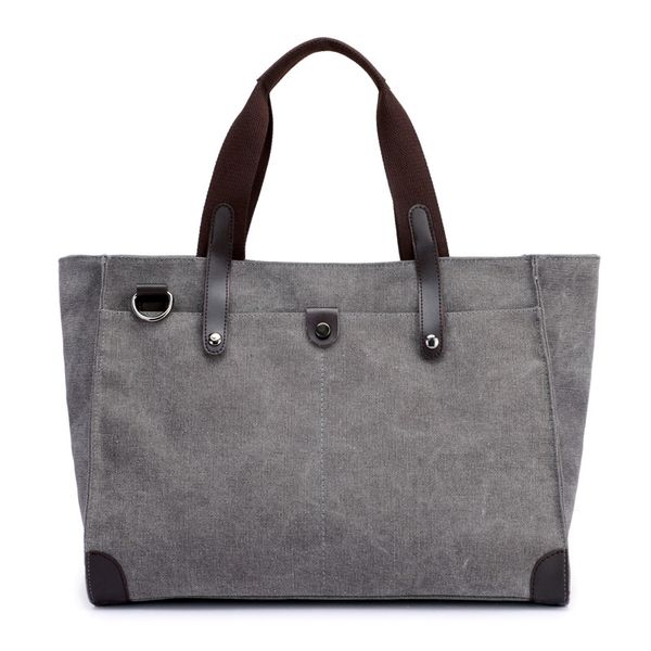 

new 2019 fashion trend women's texture soft multi-functional canvas handbag shopping bag large capacity design