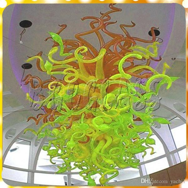 

wedding centerpieces multi colored blown borosilicate excellent led lighting big green hand blown dale chihuly style chandeliers