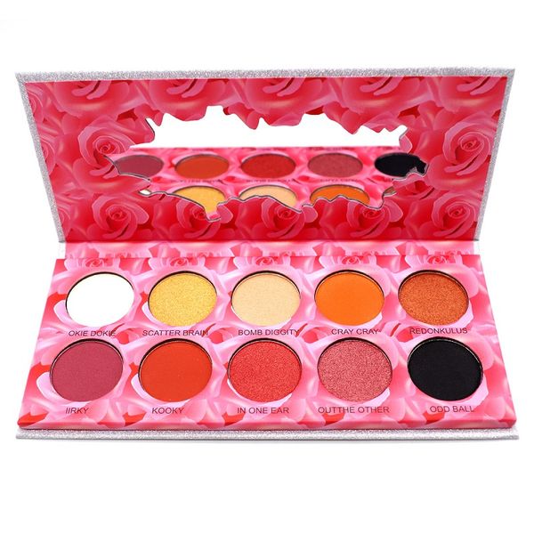 

new makeup eye shadow laura lee los angeles 10colors cat's pajamas coming soon eyeshadow palette pigment shimmer eye shadow