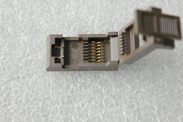 

to-263-7 ic test socket to263 7pin 1.27mm pitch ic test and burn in socket