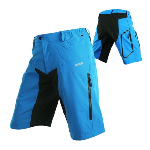 

cycling shorts men's outdoor sports motocross bicycle hiking camping downhill clothing mtb mountain bike short pants, Black
