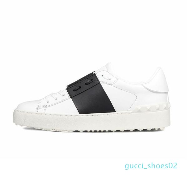 

fashion 2020 casual shoes white black red mens women leather designer shoes open low sports sneakers size 35-46 g02