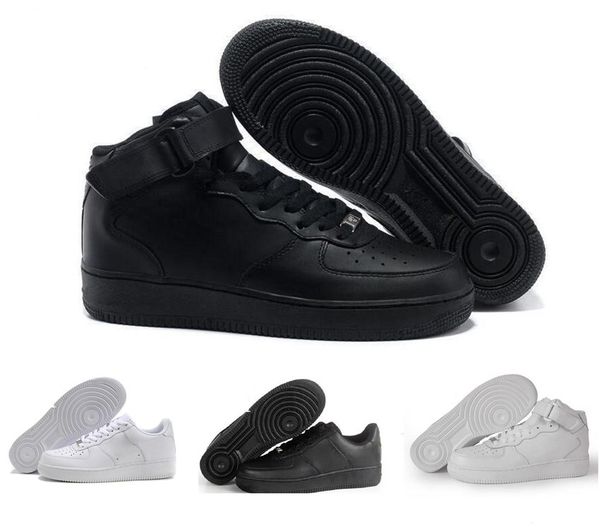 

men women one 1 running shoes low cut all white black triple mens outdoor trainers sneakers size 36-45