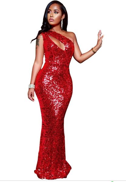 

2019 new style red evening dresses square neck long sleeve tea-length party prom dress evening gown for special occasion, Black;red