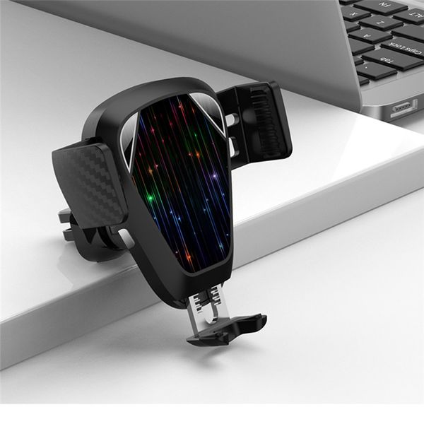

Wireless Charger Automatic Clamping Charging Phone Holder Mounts V7 Smart Sensor 10W Qi Fast Car Charger for iPhone Samsung Universal Phones