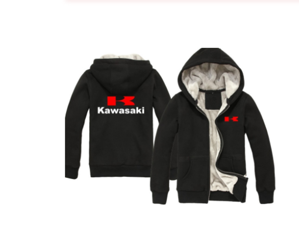 

new hoodie extra thick outdoor sports cavalry jacket warm motorcycle cotton jacket