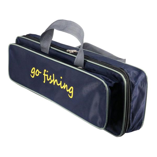 

travel fishing rod reel case waterproof fishing gear organizer 50cm length