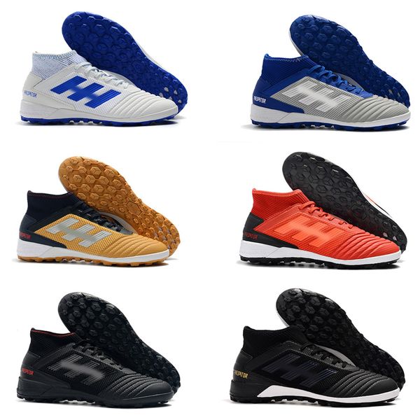 

2019 new predator tango 19.3 tf ic indoor outdoor paul pogba pp turf high ankle 19 mens womens soccer shoes football boots cleats size 3-11