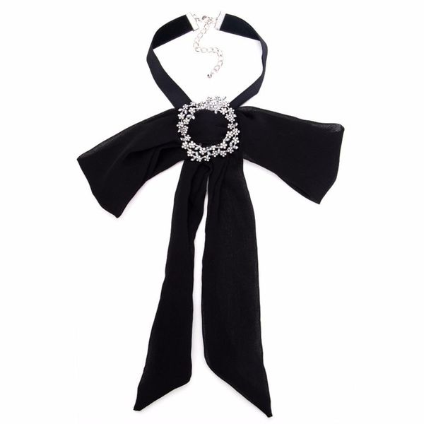 

цинковый сплав кристалл лента ткань брошь ручной вязки ткань галстук бабочка корсаж продажа, Gray