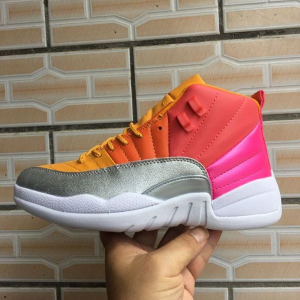 

2019 new 12 gs punch mens basketball shoes racer pink grey jumpman 12s designer sport sneakers des chaussures trainers zapatos size 13