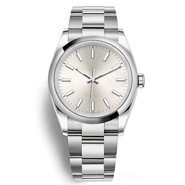 

men's watch fashion luxury 36mm party automatic mechanical watch, with luminous 2019 new automatic mechanical watch, Slivery;brown