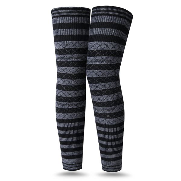 

udoarts cashmere knee / extended version(1 pair, Black;gray