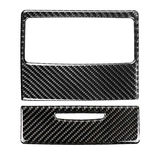 

carbon fiber car air condition vent outlet panel cover trim for e90 e93