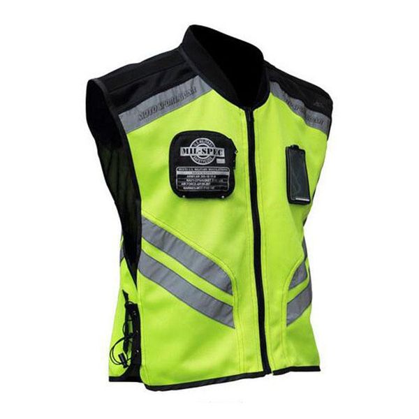 

motorcycle reflective vest motorbike safty uniform clothes moto warning high visibility jacket waistcoat