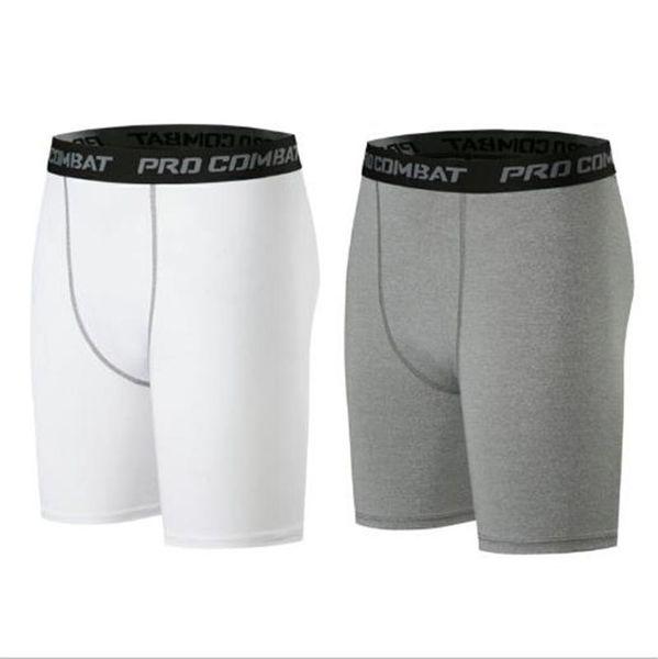 

mens quick drying jockstrap mens gym shorts mens running and training capri pants males short clothing, White;black