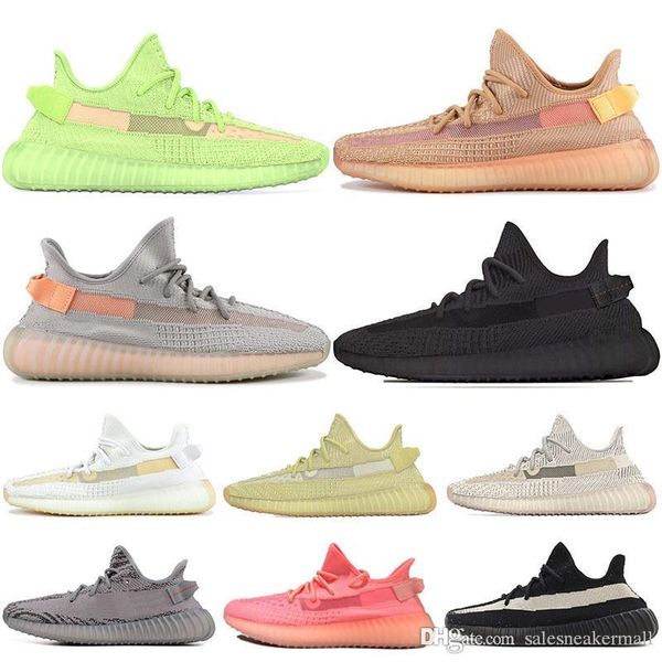 

36-48 glow clay все черных розовая статических отражательная hyperspace желтого зебра симе замороженных beluge женщины тренеры мужской кросс